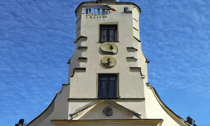 Kostel svatého Jiří (Dobrá) – autumn