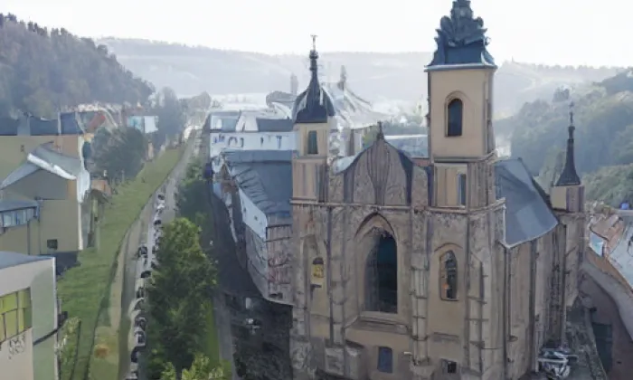 Kostel svatého Jiří (Hřídelec) – summer