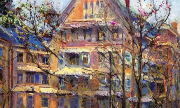 Kostel svatého Jiří (Jenišovice) – spring