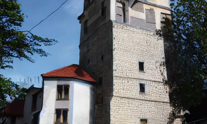 Kostel svatého Jiří (Lomnice) – podzim