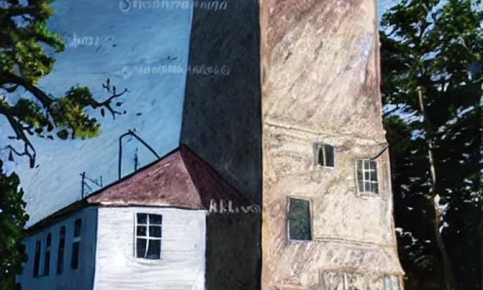 Kostel svatého Jiří (Lomnice) – noc