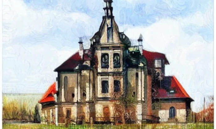 Kostel svatého Jiří (Loučná Hora) – spring