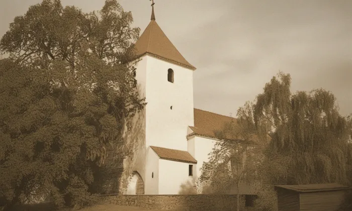 kostel svatého Jiří (Olší) – historical
