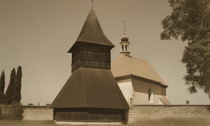 Kostel svatého Jiří (Psinice) – historická rekonstrukce