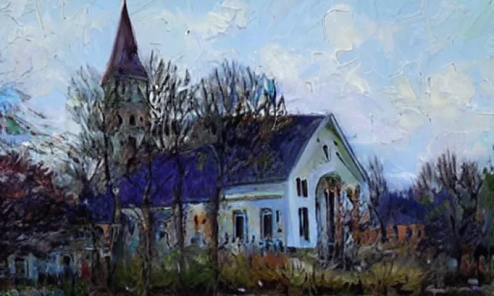 Kostel svatého Jiří (Purkarec) – spring