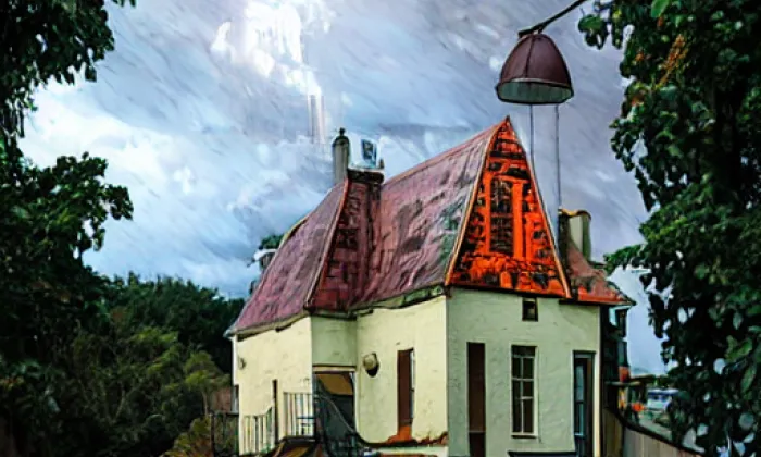 Kostel svatého Jiří (Vrané nad Vltavou) – autumn