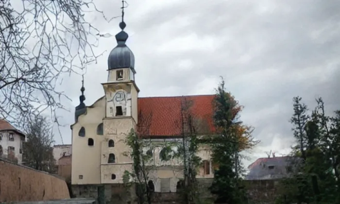 Kostel svatého Jiří a svatého Jiljí – jaro