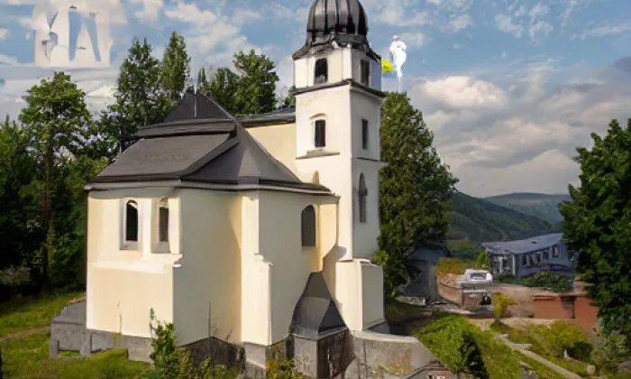Kostel svatého Jiří a svatého Martina – zima