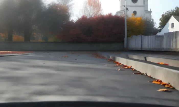 Kostel svatého Jiří v Polské Ostravě – podzim