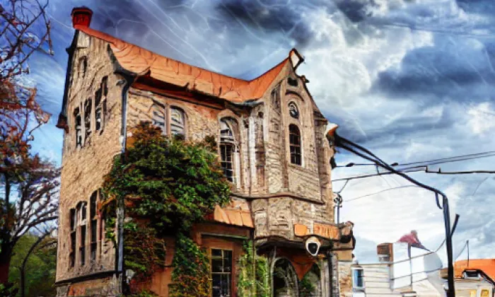 Kostel svatého Jiljí (Železnice) – autumn