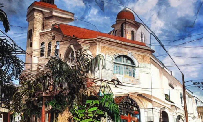 Kostel svatého Jiljí (Železnice) – summer