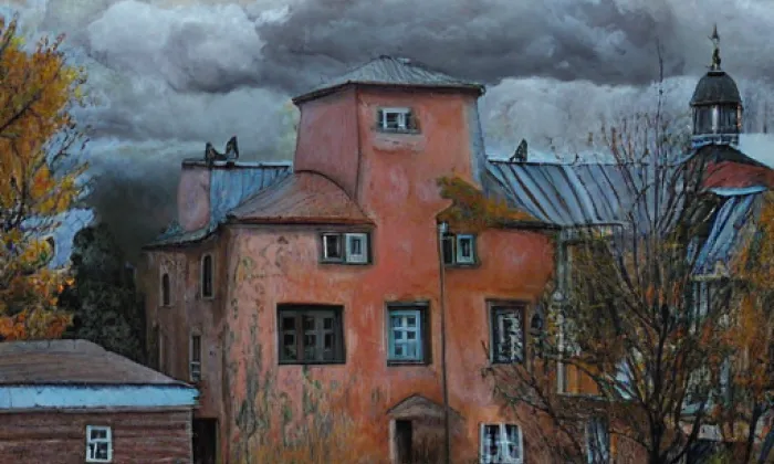 Kostel svatého Jiljí (Úsov) – autumn