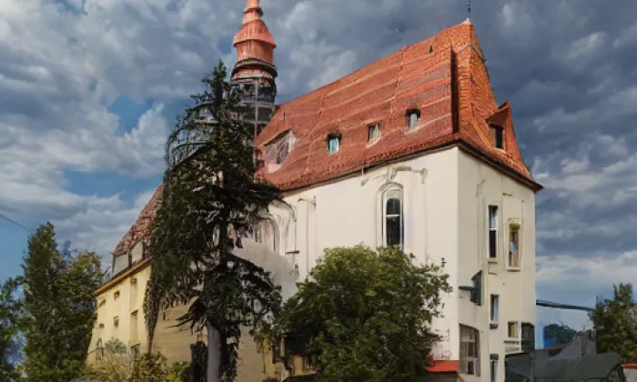 Kostel svatého Jiljí (Švihov) – autumn