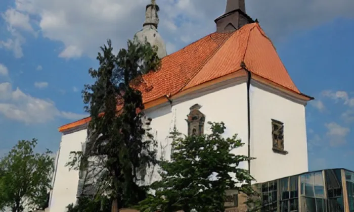 Kostel svatého Jiljí (Švihov) – winter