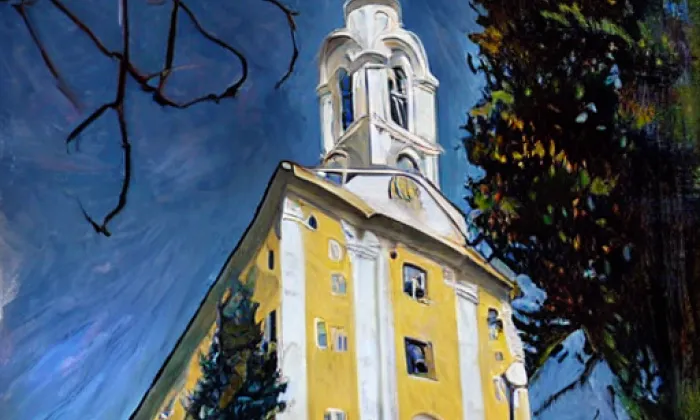 kostel svatého Jiljí (Bohuňov) – spring