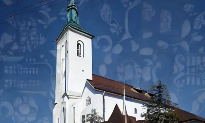 kostel svatého Jiljí (Dolní Bory) – autumn