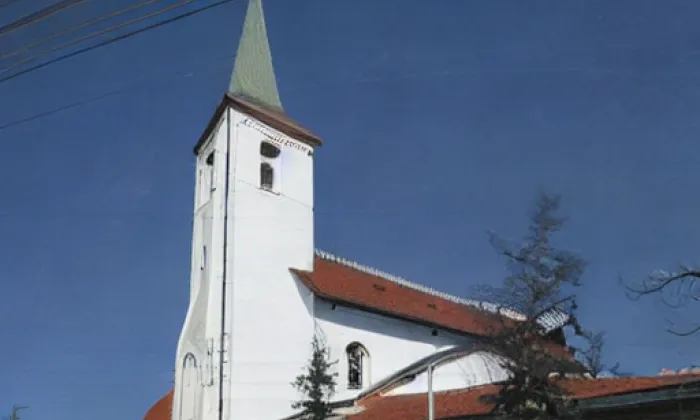 kostel svatého Jiljí (Dolní Bory) – noc