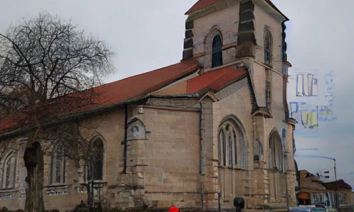 kostel svatého Jiljí (Dolní Dunajovice) – autumn