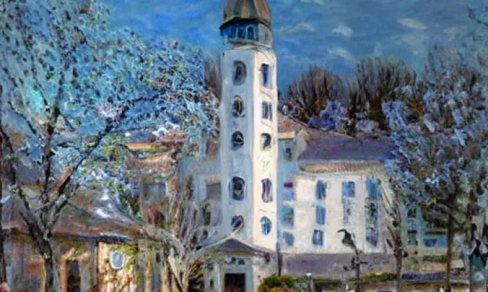 kostel svatého Jiljí (Domanín) – spring
