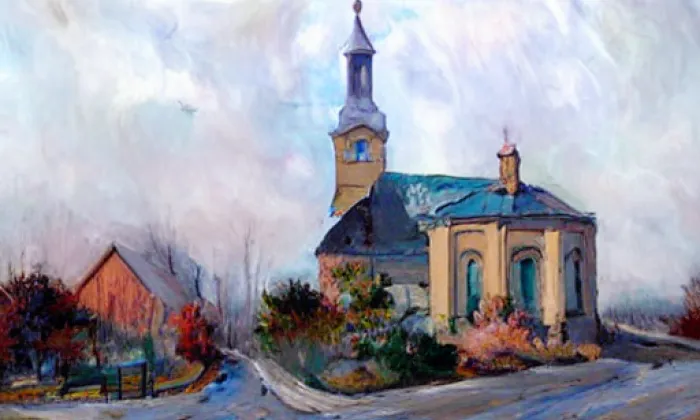 Kostel svatého Jiljí (Dvorce) – spring
