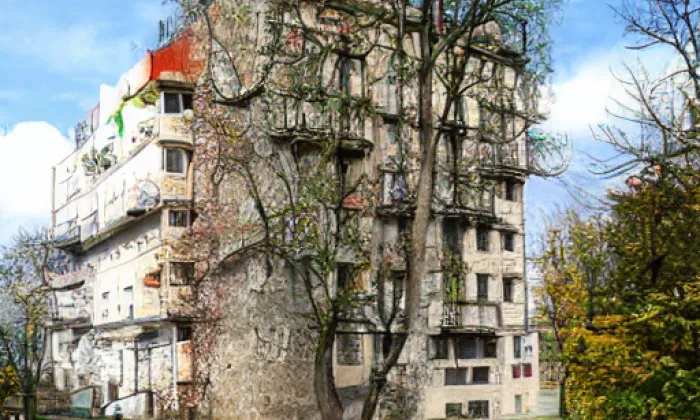 Kostel svatého Jiljí (Mělnice) – akvarel