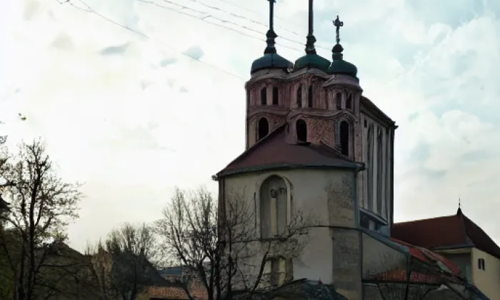 Kostel svatého Jiljí (Markvartice) – noc