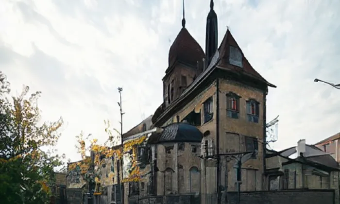 Kostel svatého Jiljí (Markvartice) – winter