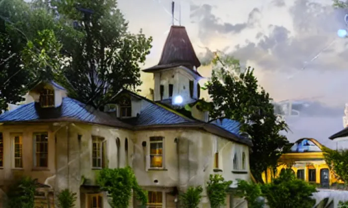 Kostel svatého Jiljí (Studnice) – noc