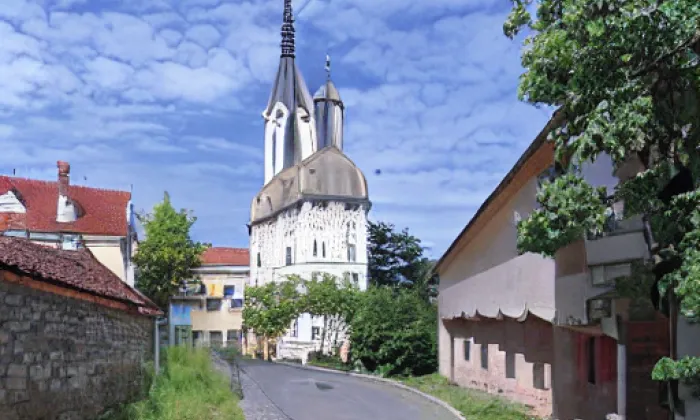Kostel svatého Jiljí (Vinařice) – noc