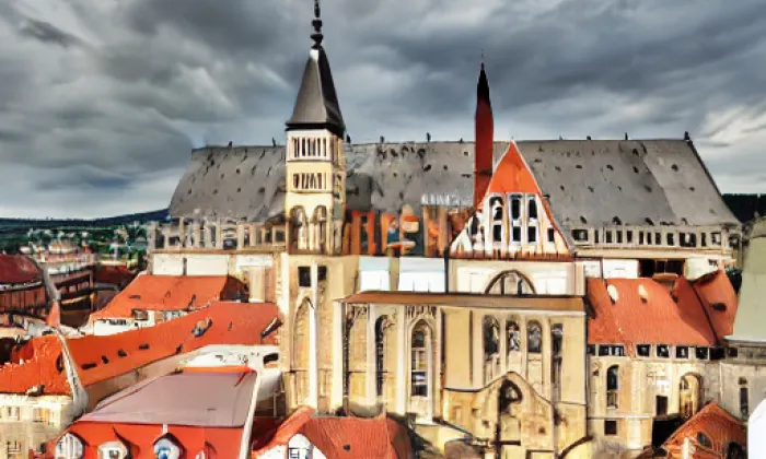 Kostel svatého Jiljí v Praze – noc