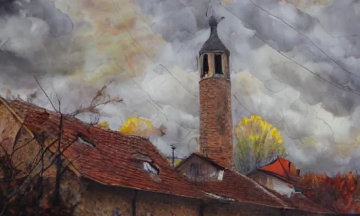 Kostel svatého Jindřicha (Karviná) – autumn
