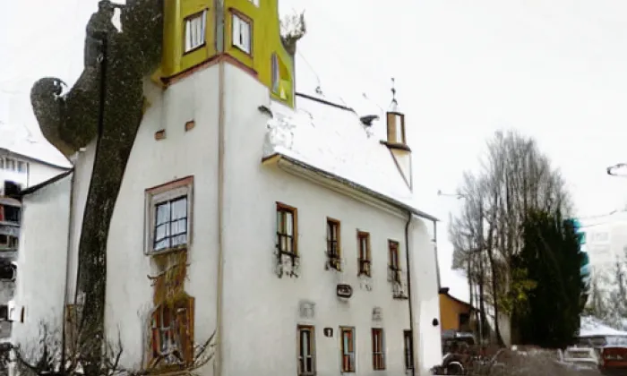 Kostel svatého Josefa (Dolní Dvůr) – autumn