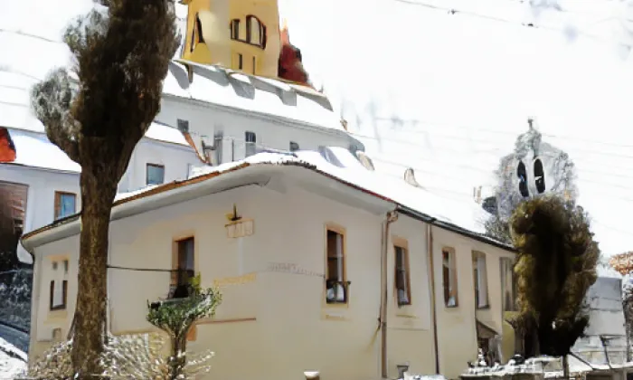 Kostel svatého Josefa (Dolní Dvůr) – noc