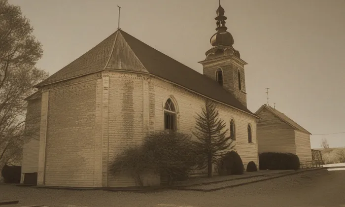 Kostel svatého Josefa (Horní Vlčkovice) – historical