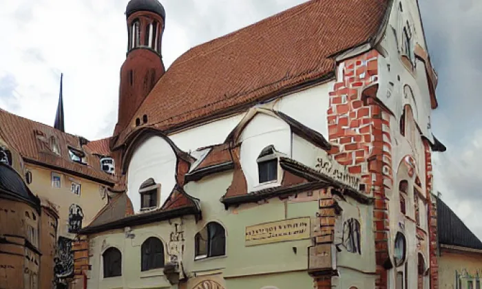 kostel svatého Josefa (Předměstí) – noc