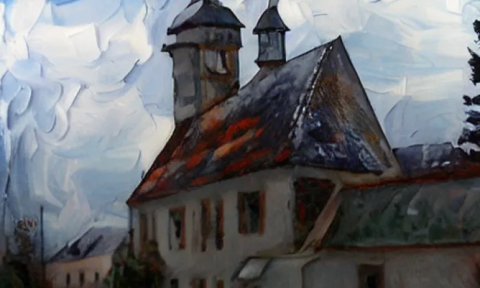 Kostel svatého Josefa (Palonín) – winter