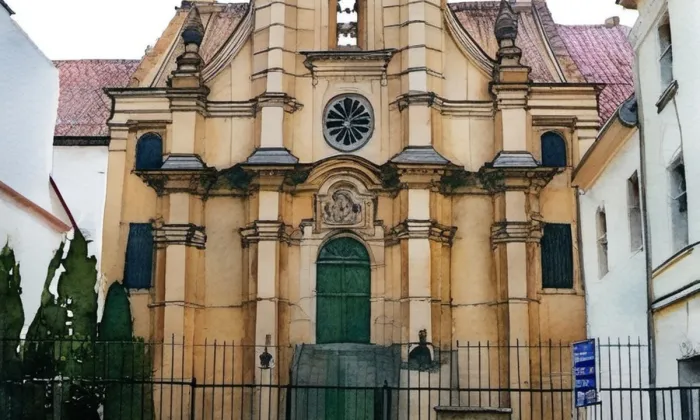 Kostel svatého Josefa (Praha) – akvarel