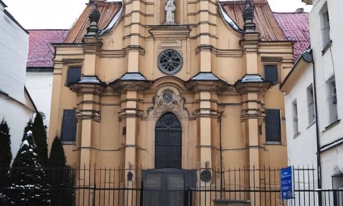 Kostel svatého Josefa (Praha) – winter