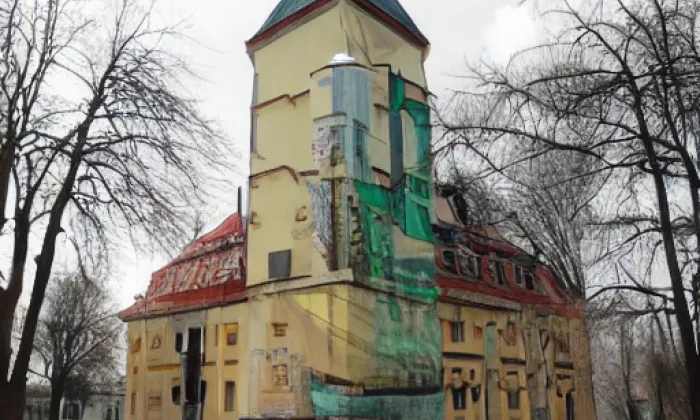 Kostel svatého Josefa (Rybniště) – noc