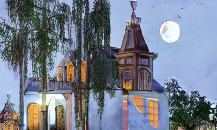 Kostel svatého Josefa (Veliš) – noc