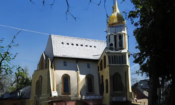 Kostel svatého Josefa (Voletiny) – akvarel
