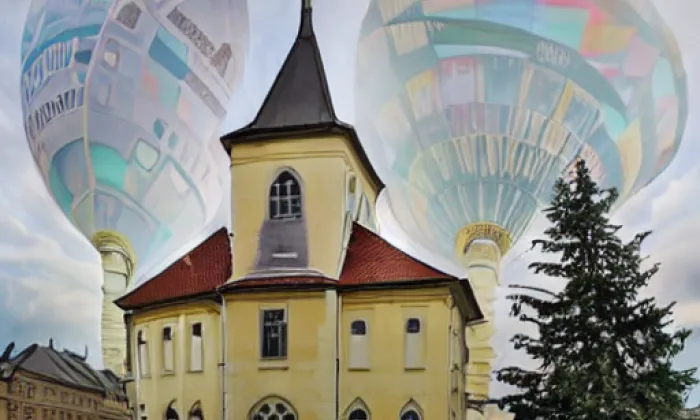 Kostel svatého Kříže (Blazice) – léto