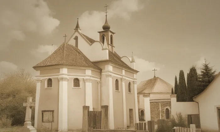 kostel svatého Kříže (Slavonice) – historical
