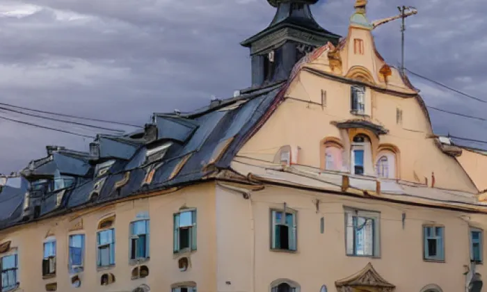 kostel svatého Kříže (Zlaté Hory) – summer