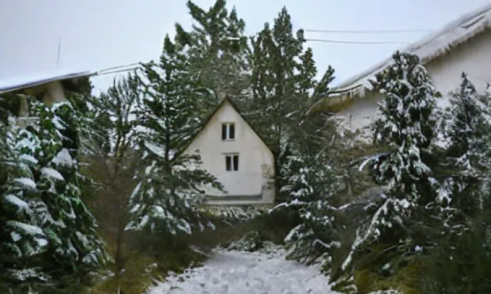 Kostel svatého Linharta (Citov) – winter