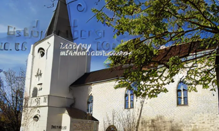 kostel svatého Linharta (Havraníky) – podzim
