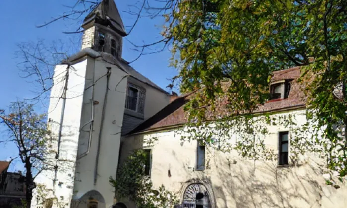 kostel svatého Linharta (Havraníky) – zima