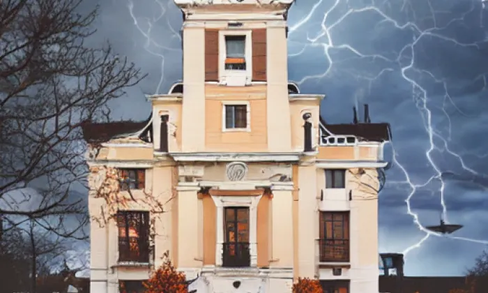 kostel svatého Linharta (Kdousov) – autumn