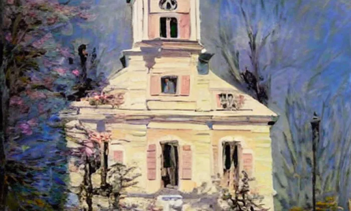 kostel svatého Linharta (Kdousov) – spring