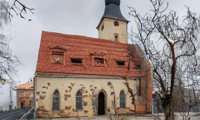 kostel svatého Linharta (Mušov) – spring